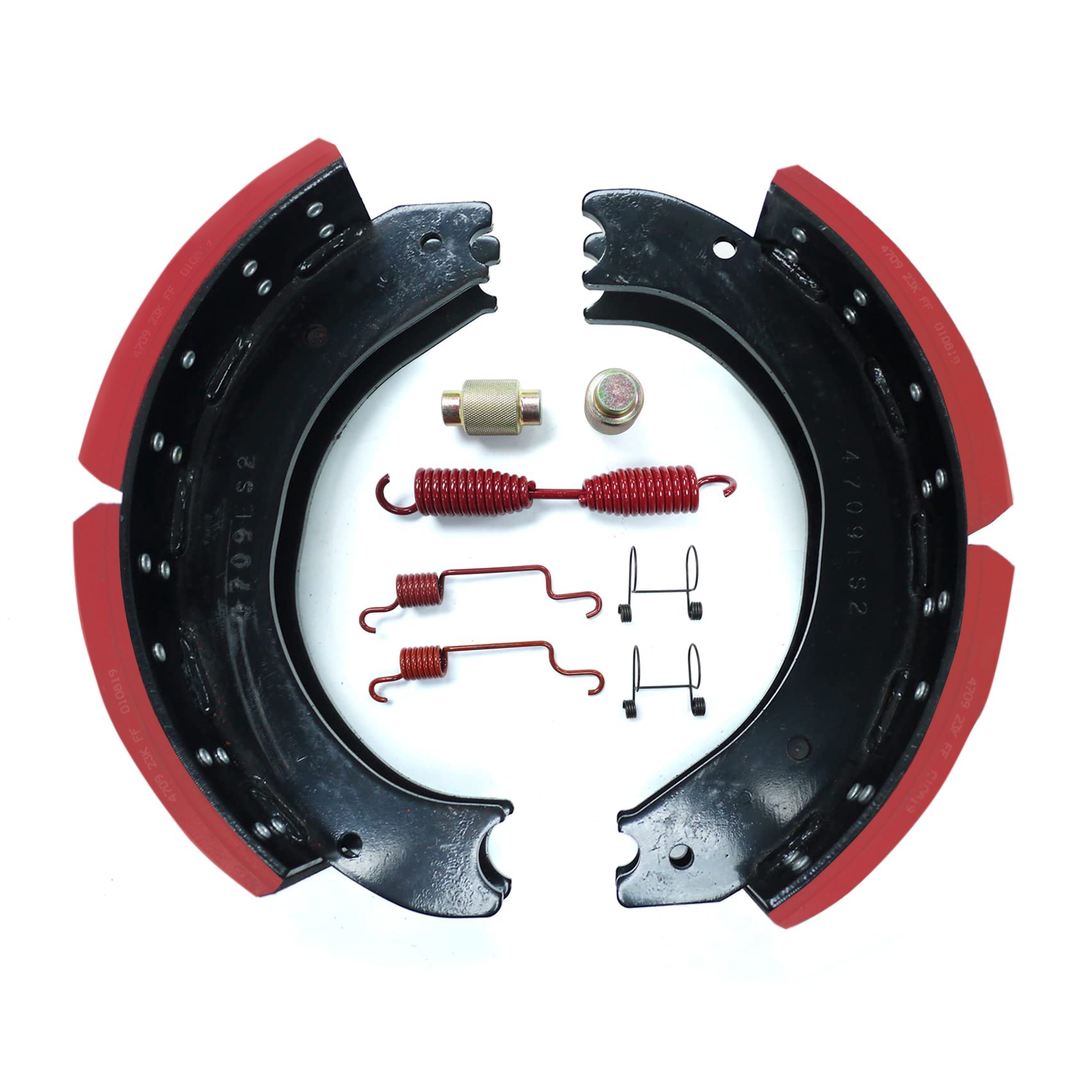 EU Quality Brake Shoe 4702 4709 4710 4719 Brake Shoe Kits with Long Lifespan for European & American Truck Trailer